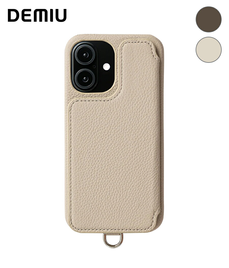 楽天市場】【取り寄せ商品】【DEMIU｜デミュウ】iPhone16 POCHE FLAT
