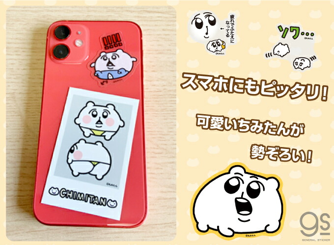 楽天市場】ちみたん 今お金30円しか無 透明ステッカー ミニ