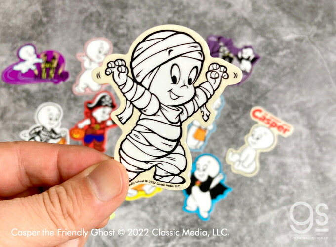 楽天市場】キャスパー ダイカットステッカー HAPPY HAUNTING