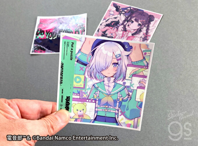 楽天市場】電音部 CDジャケットステッカー 水上 雛/Put a puzzle (Prod