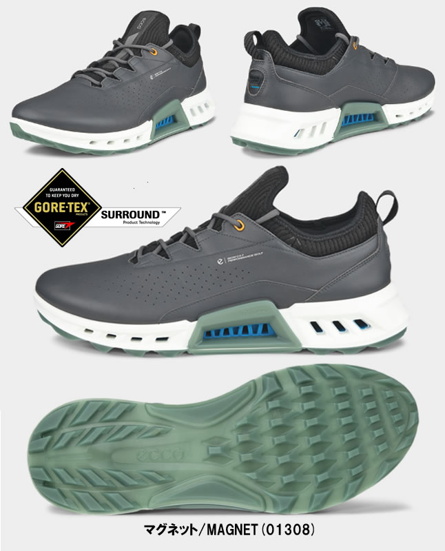 楽天市場】エコー ecco バイオム・シー・フォー メンズゴルフシューズ