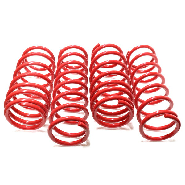 L375S タントカスタム 純正 Fストラット付ダウンサス スプリング 1台分