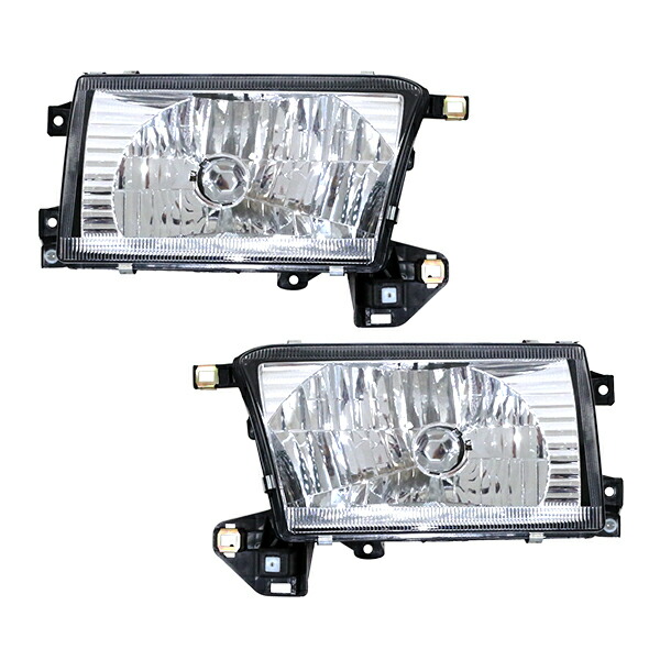 楽天市場】クリスタル ヘッドライト 左右セット トヨタ ハイラックス