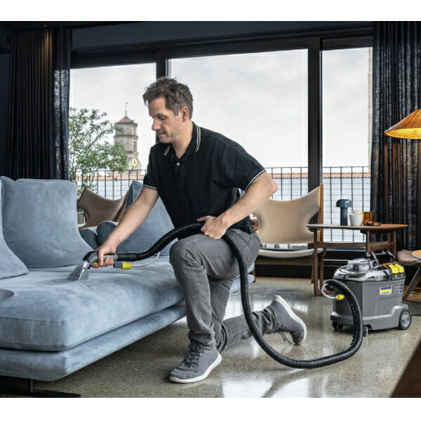 楽天市場】ケルヒャー 業務用カーペットリンスクリーナー PUZZI8/1