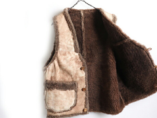 楽天市場】60's~ ビンテージ ☆ Unknown 3ボタン 本革 シープスキン