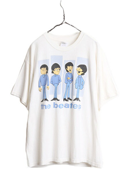 楽天市場】90s ☆ ビートルズ アニメ イラスト プリント Tシャツ