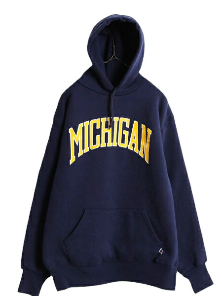 楽天市場】90s USA製 ラッセル カレッジ プリント ダブルフェイス