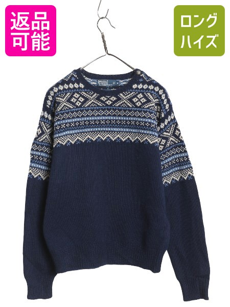 楽天市場】フェアアイル ニット（ブランドラルフローレン）（メンズ