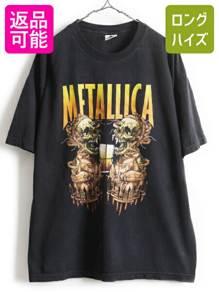 楽天市場】00's ☆ METALLICA メタリカ パスヘッド 両面 スカル ツアー