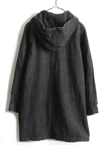 楽天市場】90s オールド □ Denim&Co 麻トグルボタン ブラック デニム
