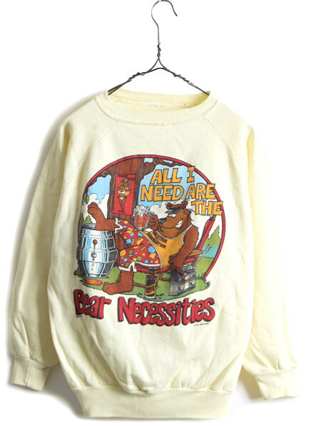 楽天市場】80s ビンテージ □ キャラクター プリント スウェット