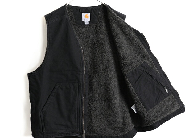 楽天市場】US企画 人気 黒 □ カーハート 裏 ボア パイル フリース