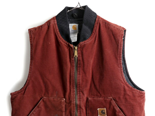 楽天市場】US企画 90s USA製 □ カーハート 中綿 ダック ベスト メンズ
