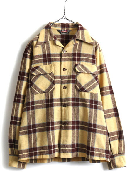 楽天市場】50s 三角タグ ビンテージ USA製 ☆ ウールリッチ チェック