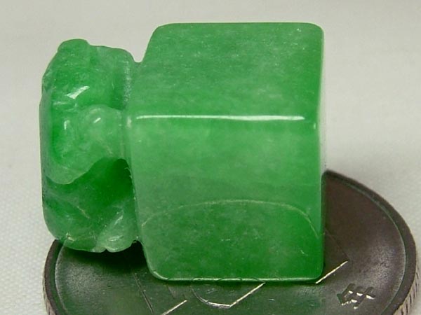 楽天市場】□龍香堂□☆ミャンマー翡翠 獅子印材17mm : 龍香堂