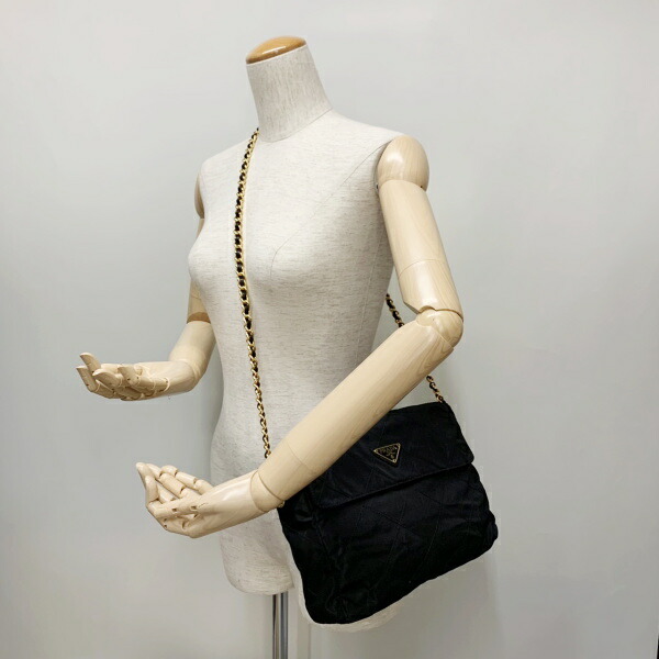 楽天市場】◇プラダ PRADA◇ ショルダーバッグ/ナイロンチェーン