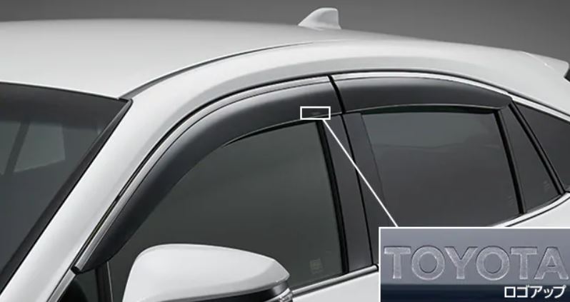 楽天市場】【トヨタ純正】 サイドバイザー [ワイドタイプ] ☆ハリアー