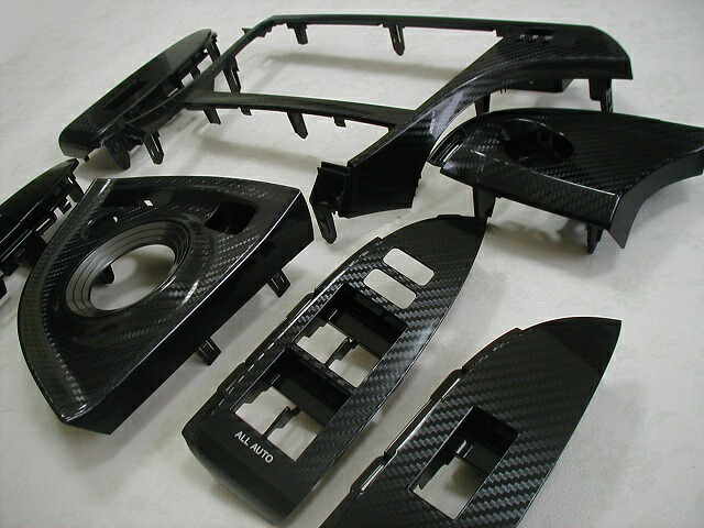 楽天市場】【トヨタ純正】 カーボン調インテリアパネル ［ブラック