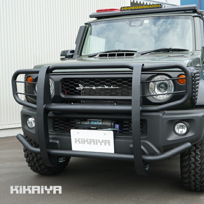楽天市場】ジムニー ビッグブルバー JB64 JB74 フロントブルバー