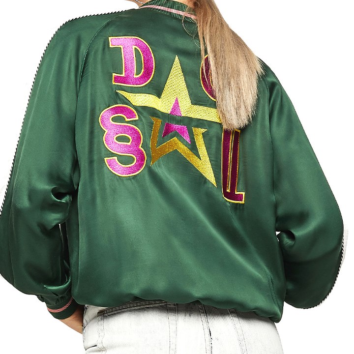 楽天市場】☆DIESEL ディーゼル レディース☆リバーシブル 刺繍装飾