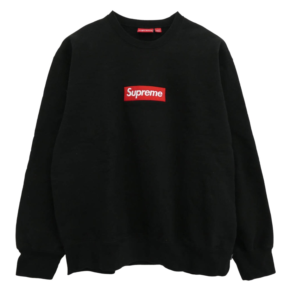 楽天市場】supreme box logo crewneck blackの通販