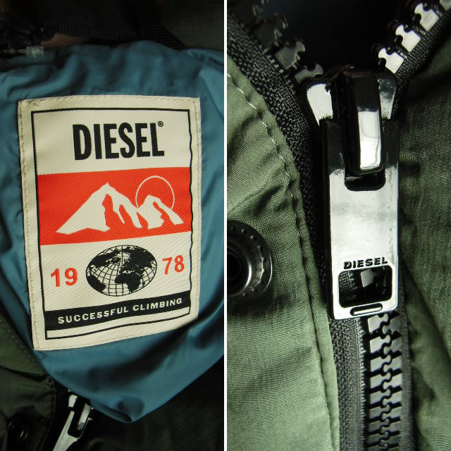 楽天市場】8661新品☆ディーゼル DIESEL☆ダウンジャケットK262