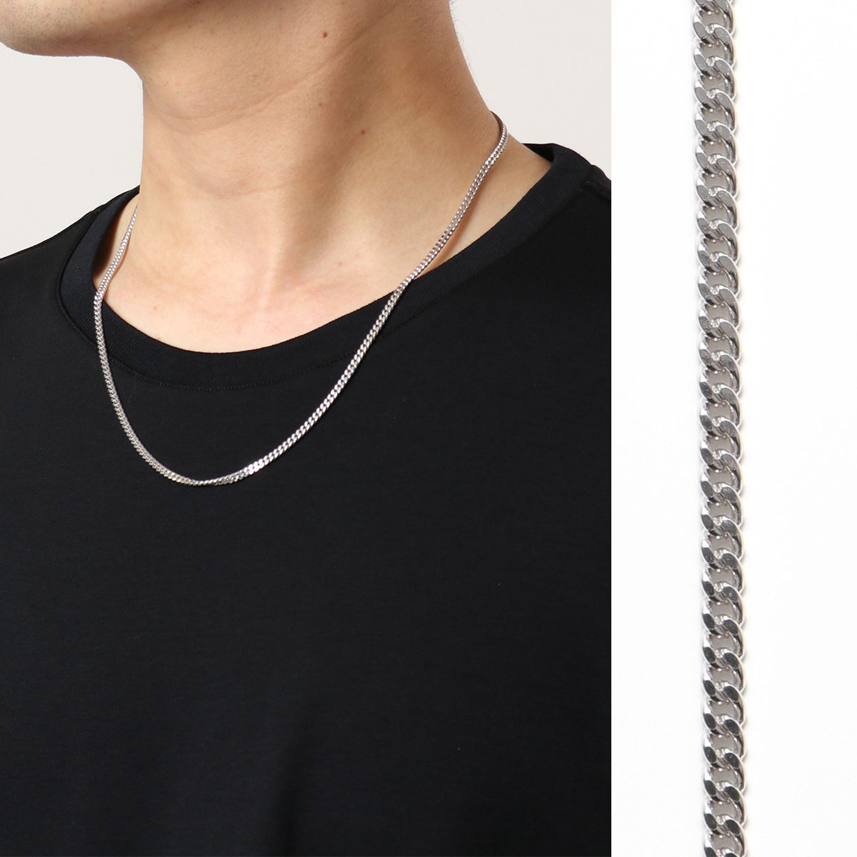 楽天市場】TOMWOOD トムウッド ネックレス Curb Chain M 20.5inch