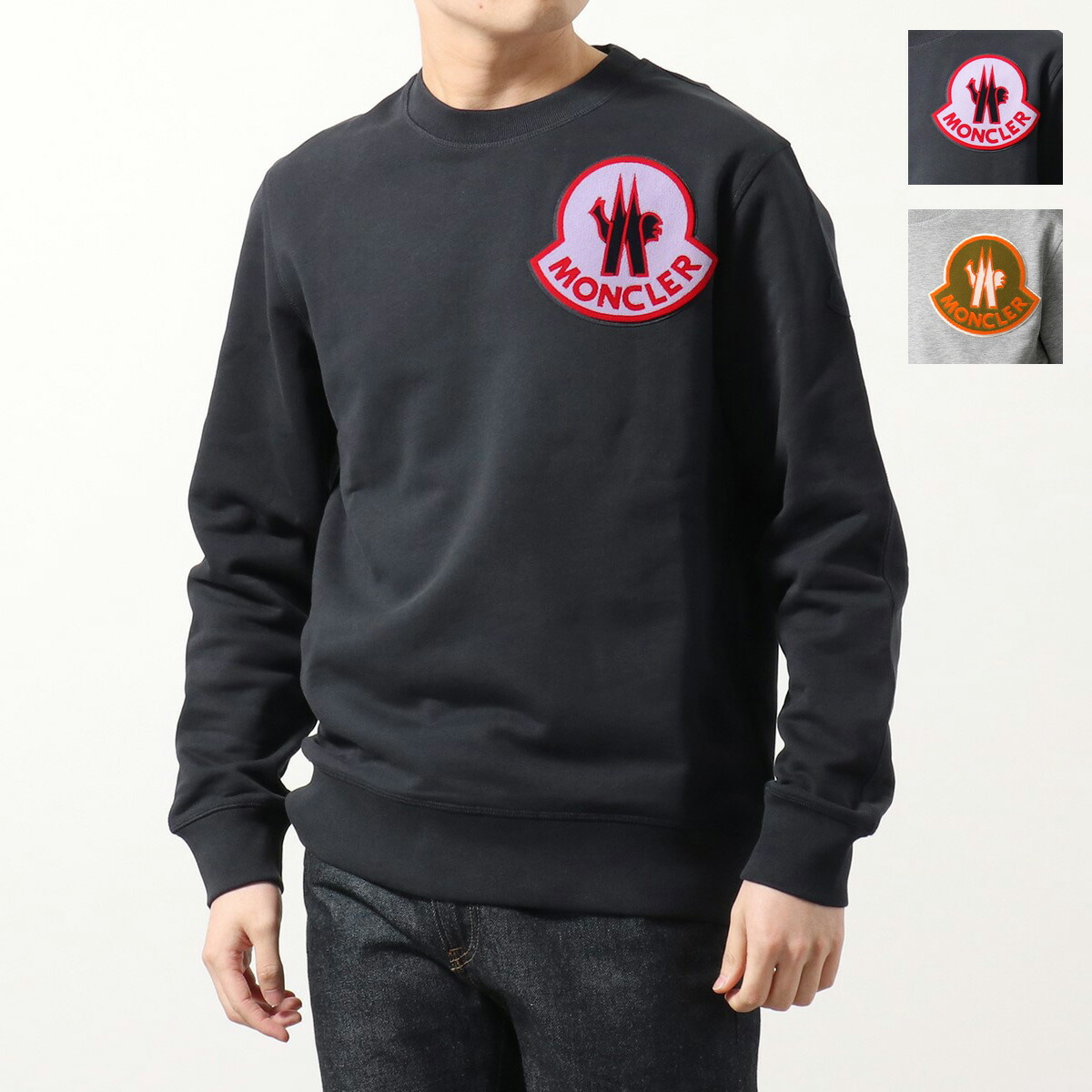 Moncler スプラッシュプリント トレーナー MONCLER】プリントモチーフ