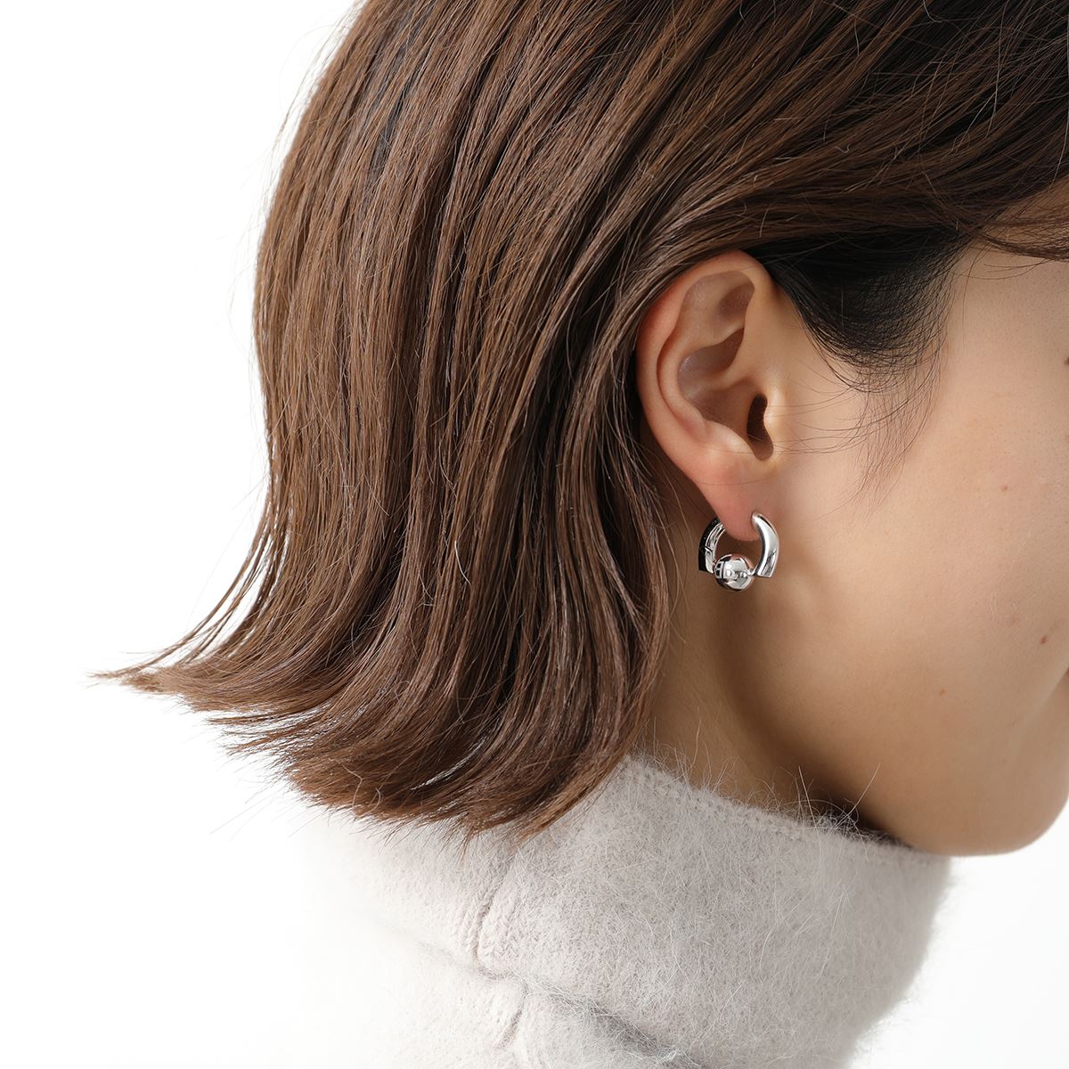 楽天市場】BALENCIAGA バレンシアガ ピアス CUT XS EARRING カットEX