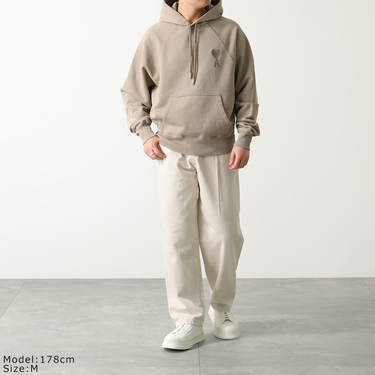 楽天市場】ami paris アミパリス パーカー AMI DE COEUR USW202.747