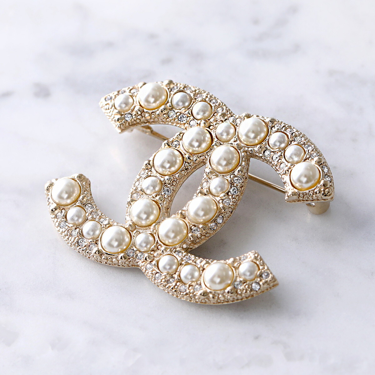 楽天市場】CHANEL シャネル ブローチ A64762 B06258 レディース ココ