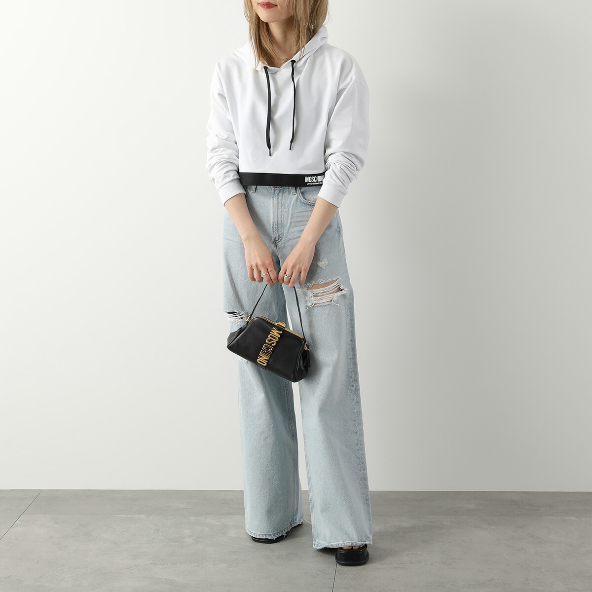 楽天市場】MOSCHINO COUTURE! モスキーノ クチュール ハンドバッグ