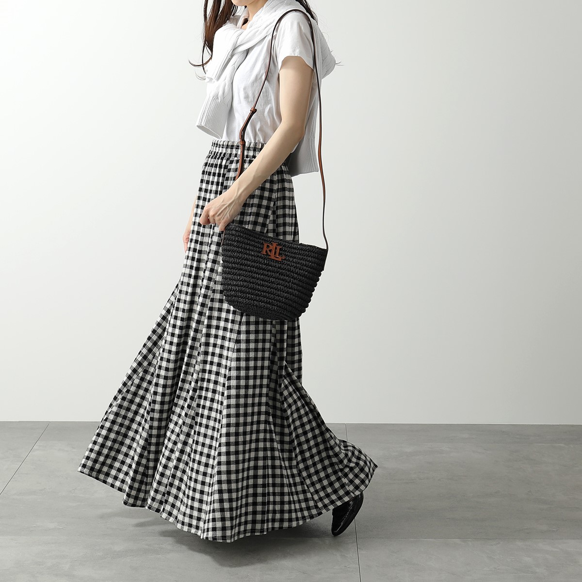 楽天市場】Lauren Ralph Lauren ローレンラルフローレン かごバッグ