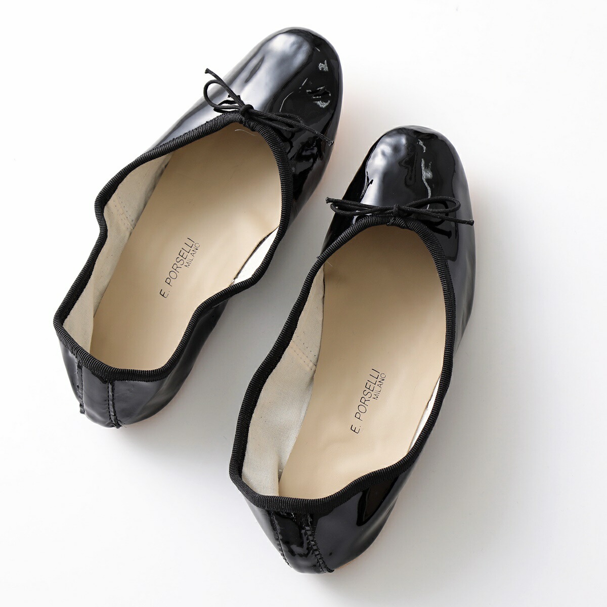 楽天市場】PORSELLI ポルセリ バレエシューズ BALLERINE 95 PATENT