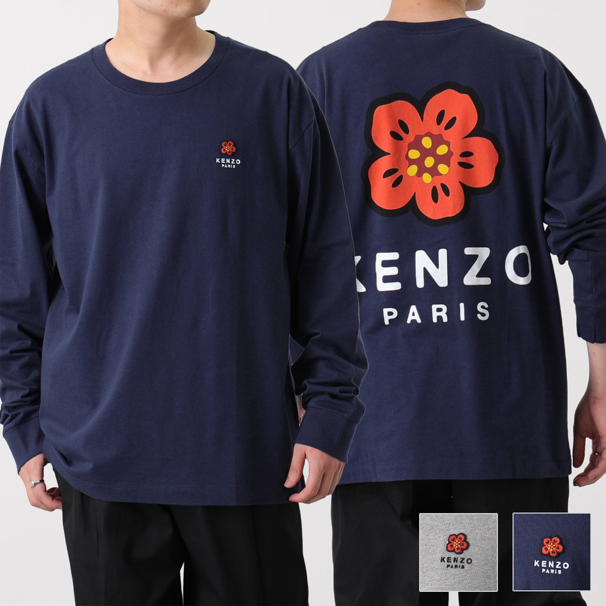 楽天市場】KENZO ケンゾー 長袖 Tシャツ ロンT 5TS408 4SG BOKE FLOWER