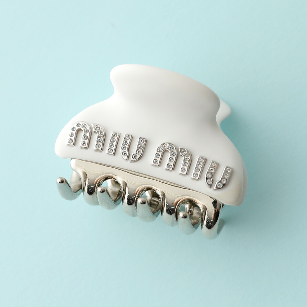 楽天市場】MIUMIU ミュウミュウ ヘアクリップ 5IF068 2F4N レディース