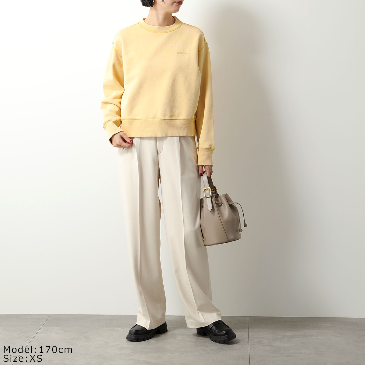 楽天市場】ami paris アミパリス トレーナー FADE OUT SWEATSHIRT