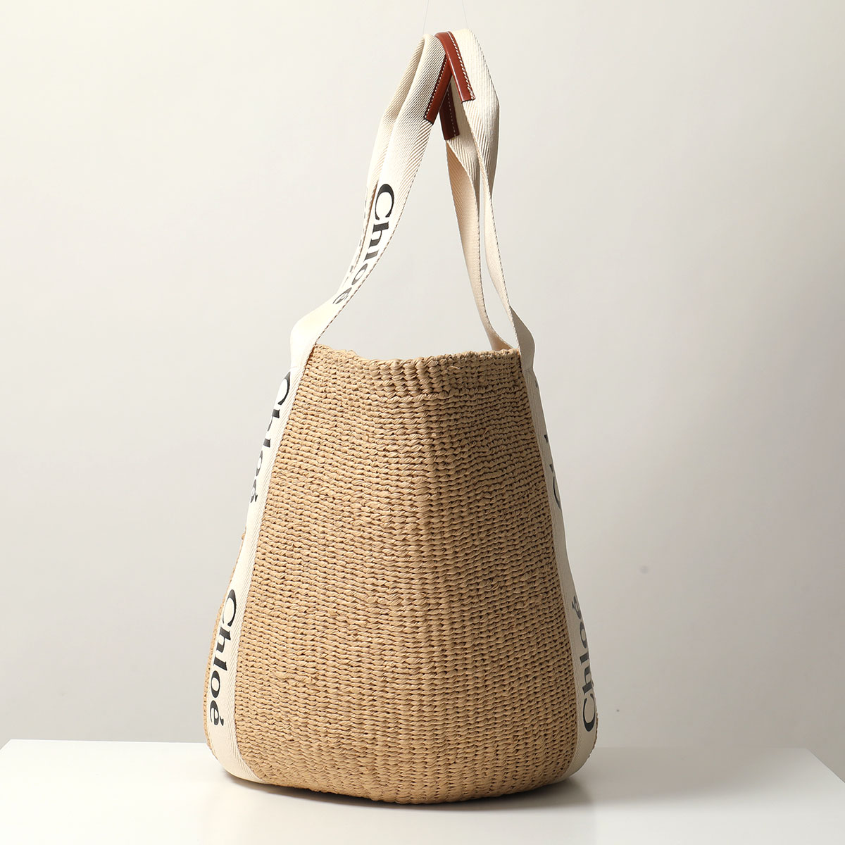 楽天市場】Chloe クロエ かごバッグ WOODY ウッディ CHC22SS380G55