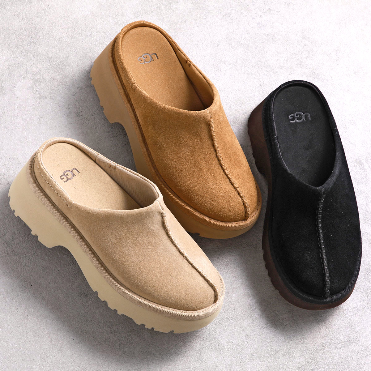 楽天市場】UGG アグ サンダル NEW HEIGHTS CLOG ニュー ハイツ