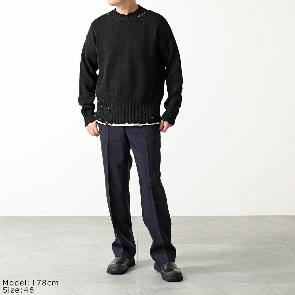 楽天市場】MARNI マルニ セーター GCMG0210A0 UFC652 メンズ クルー