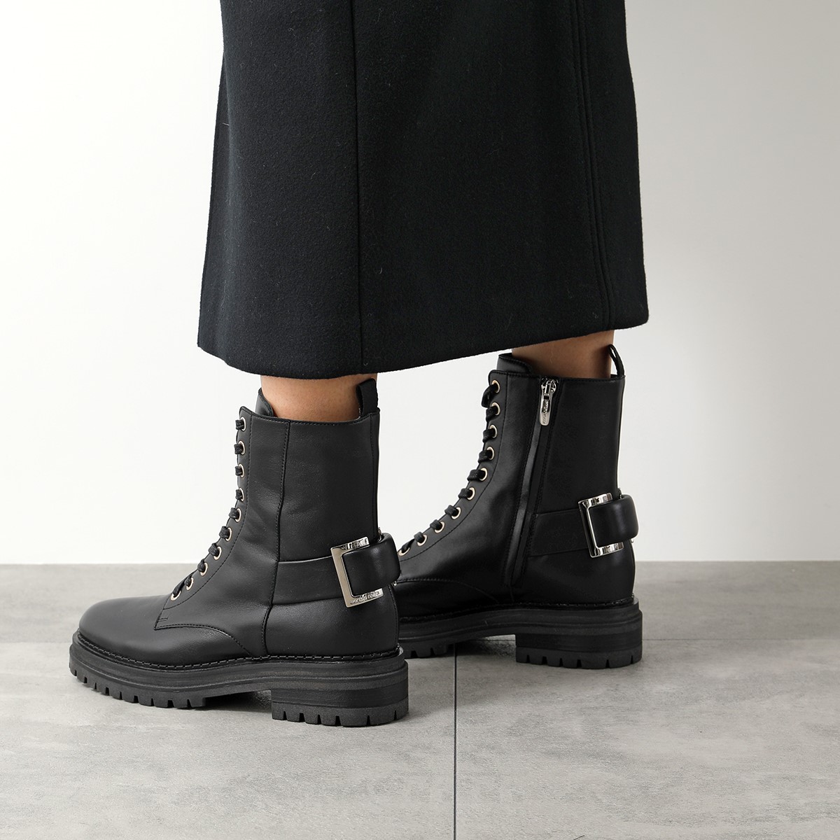 楽天市場】Sergio Rossi セルジオロッシ バイカーブーツ BIKER PRINCE