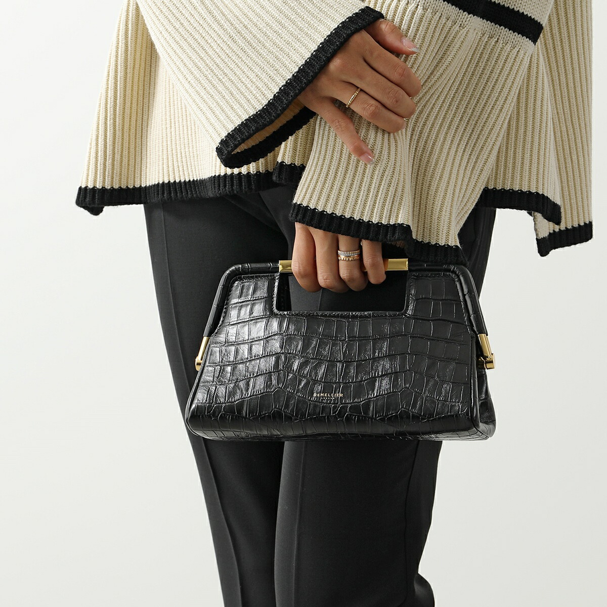 楽天市場】DEMELLIER デメリエー ハンドバッグ THE MINI SEVILLE ミニ