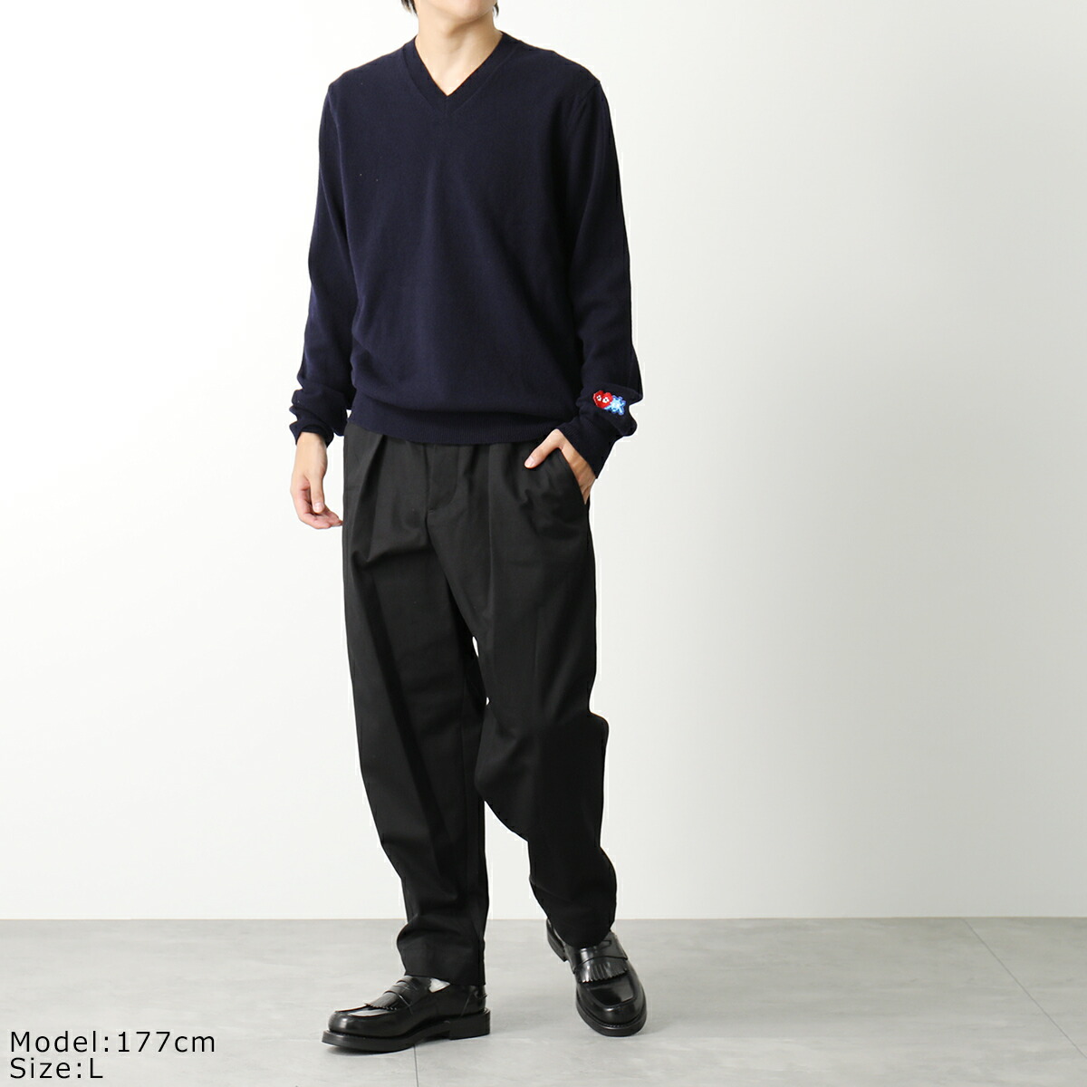 楽天市場】PLAY COMME des GARCONS プレイ コムデギャルソン ニット