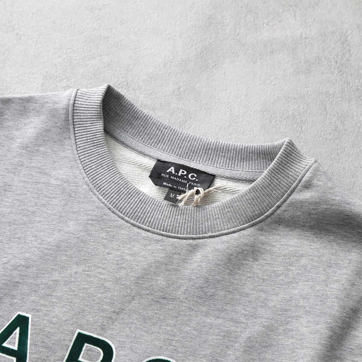 楽天市場】APC A.P.C. アーペーセー スウェット madame マダム COEZD