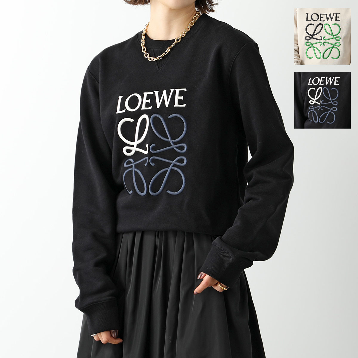 楽天市場】LOEWE ロエベ トレーナー ANAGRAM SWEAT アナグラム