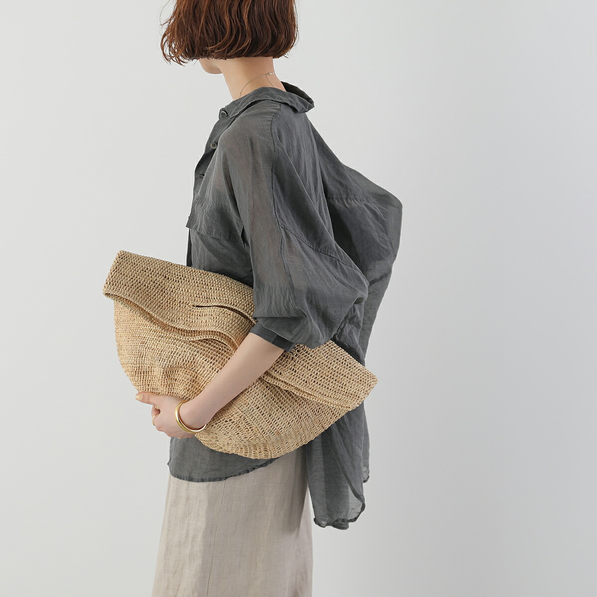 楽天市場】MADE IN MADA メイドインマダ かごバッグ KOKO BAG ココ