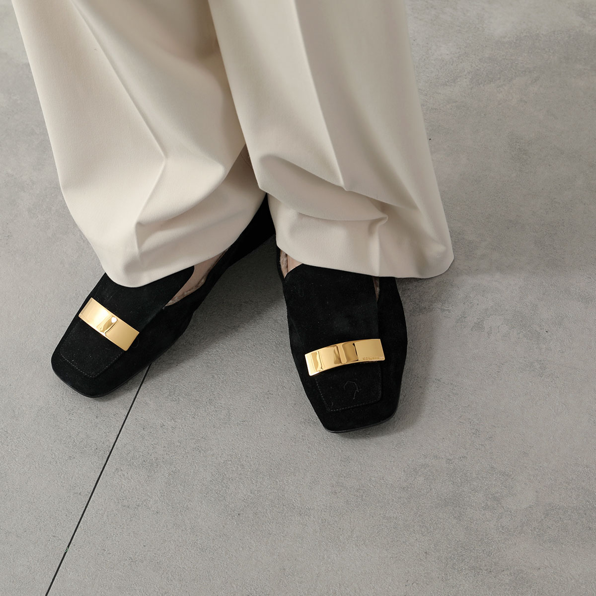 楽天市場】Sergio Rossi セルジオロッシ フラットスリッパ A81470