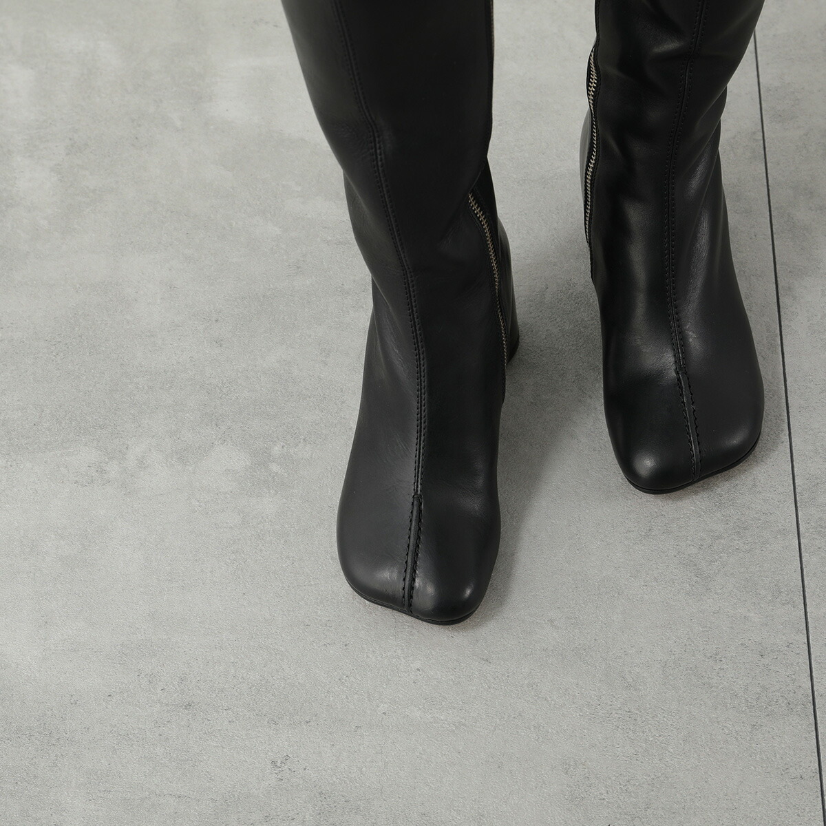 楽天市場】MM6 エムエムシックス メゾンマルジェラ ロングブーツ