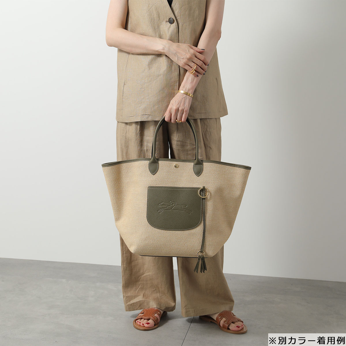 楽天市場】Longchamp ロンシャン かごバッグ Le Panier Pliage ル プリ