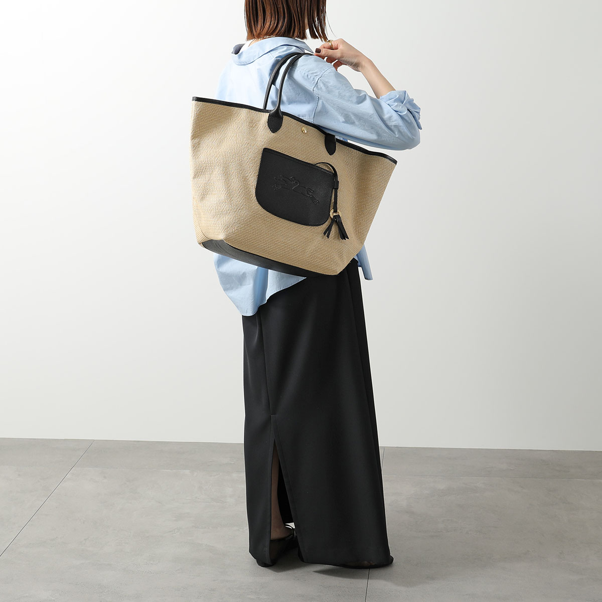 楽天市場】Longchamp ロンシャン かごバッグ Le Panier Pliage ル プリ